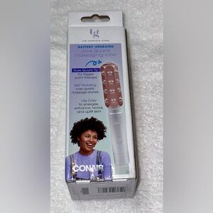 NWT Rose Quartz Face Massaging Roller for trigger point therapy.